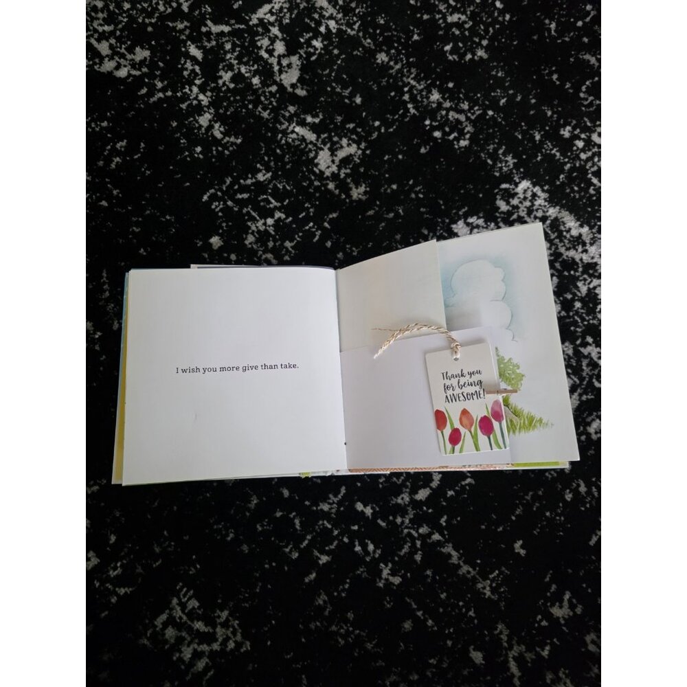 I Wish You More Book Handmade Junk Journal + Original Book - Picture 5 of 13